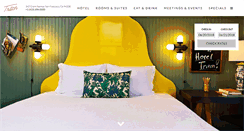 Desktop Screenshot of hoteltriton.com